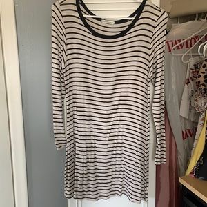 Striped long sleeve dress from Charlotte Russe